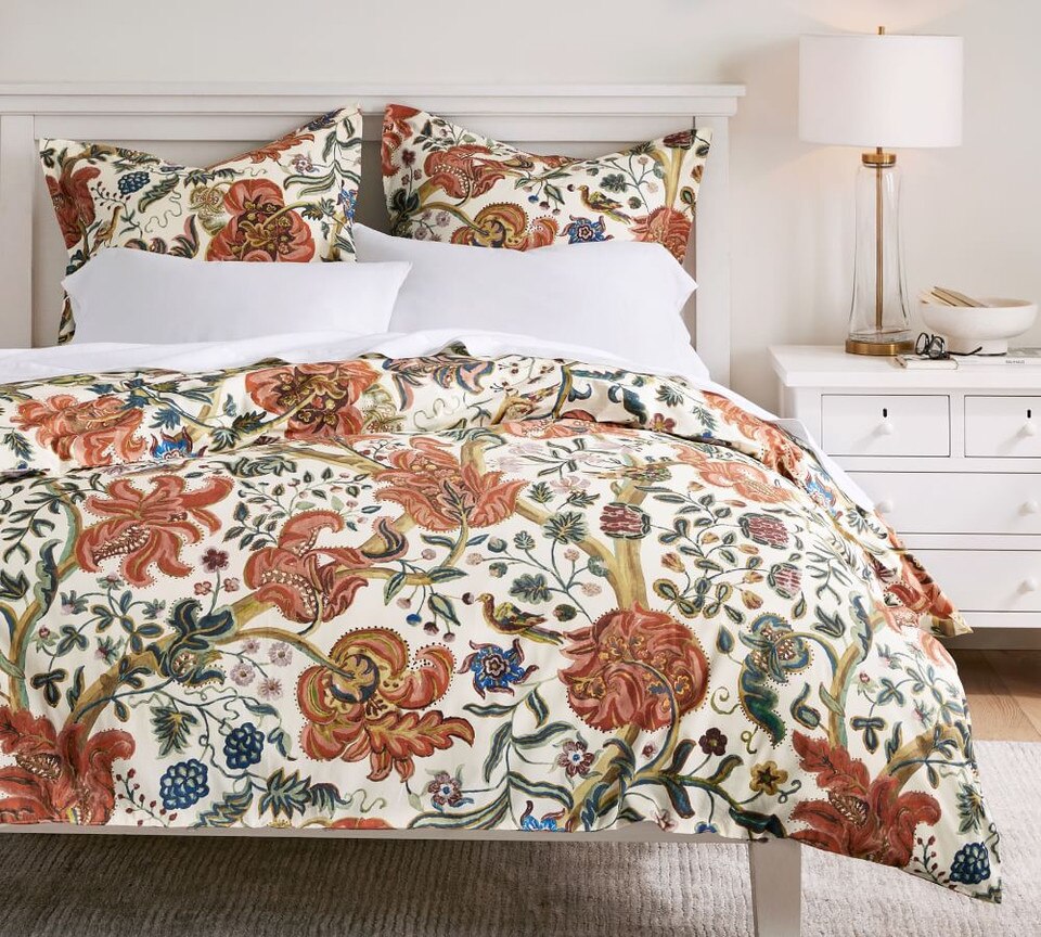 Eleanor Palempore Percale Quilt Cover & Pillowcases Pottery Barn Australia